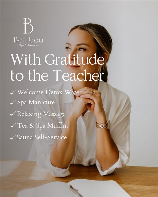 With Gratitude to the Teacher